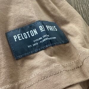 Peloton de Paris — Col du Galibier T-Shirt — Camel — EU XL / US L
